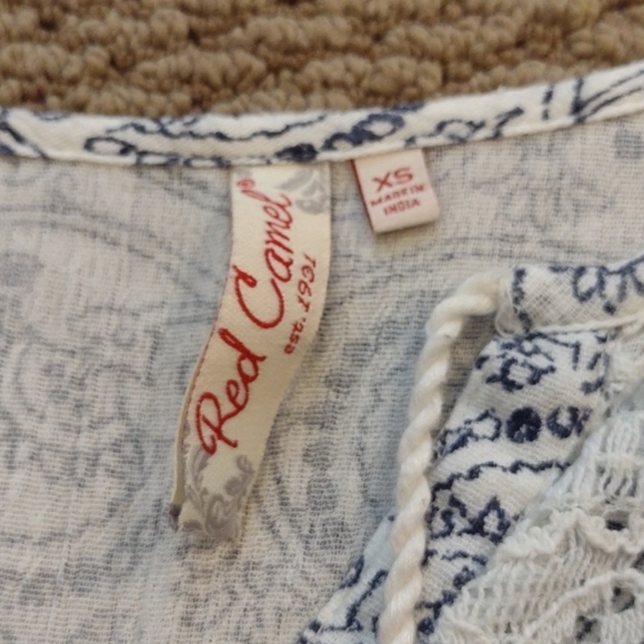 Red Camel 3/4 Sleeve Dress - Picture 4 of 8